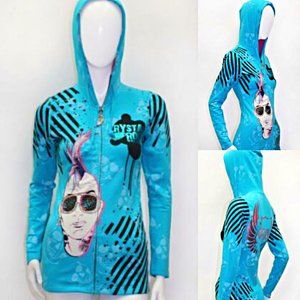 Women's Crystal Rock Turquoise Hoodie
